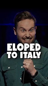776K views · 39K reactions | Eloping in Italy  #wedding #elope #standupcomedy #marriage #italy #italian | ZoltanComedy | Facebook