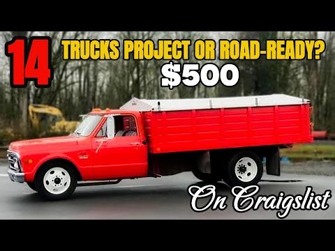 Road-Ready or Restoration? 14 Craigslist Truck Finds You Choose