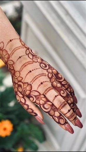 Beautiful & simple mehndi designs ideas ✨😍 #shorts #ytshorts #trending #mehndi #henna #tiktok#viral