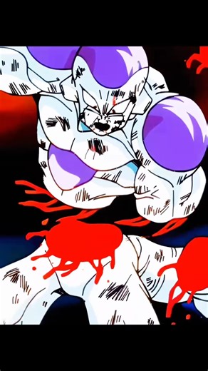 ☠️Before Fighting Goku vs After #Goku #fight #frieza #boo #cell #dbz