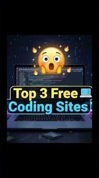 Top 3 Free Coding Websites 💻 Learn to Code Fast in 2025! #coding