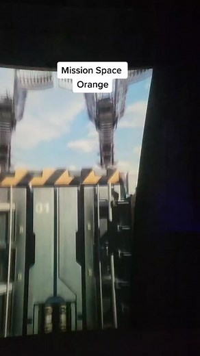 Mission Space Epcot Orange Rocket Simulator Experience