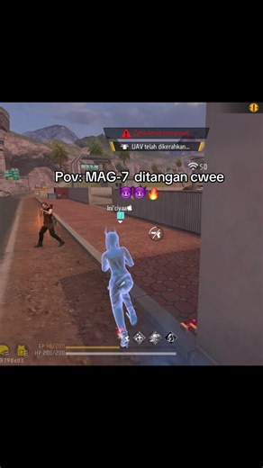 MAG-7 gameplay POV: MAG-7 in a girl's hands - Free Fire tips