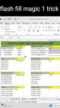 Most People Don’t Know This Excel Trick 😱Hidden #excel #dataextractor #excelfunction #exceltips