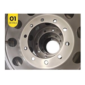 [Hot Item] 10 Holes Steel Wheel Rim Truck Wheel Rims 16mm for Aftermarket 22.5*8.25 Sale Steel Wheel Rim for Trailer