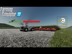 Farming Simulator 22 ||AutoDrive Refill Mega Implement