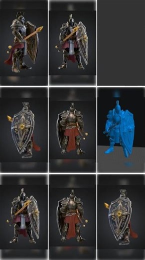 Paladin Miniature STL – 28mm RPG Model