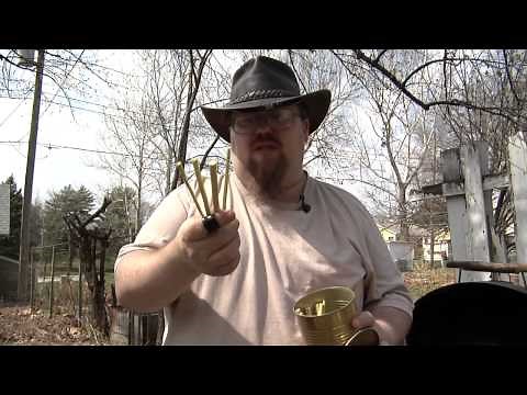 Making Charcoal Art Sticks