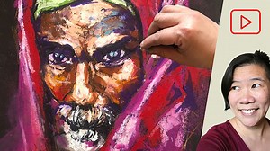 Drawing a Portrait in Oil Pastel · Art Prof