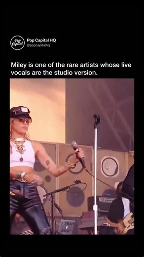 Pop Capital | ICONS • HITS • VIBES on Instagram: "Miley Cyrus commanding the Glastonbury 2019 stage with “Nothing Breaks Like a Heart” is raw, fearless, and completely unapologetic. 🎤🔥 Her live vocals cut through the crowd with grit and emotion, proving she doesn’t need studio polish to hit hard. Backed by festival energy and her own undeniable presence, Miley turns heartbreak into power — every note lived-in, every lyric felt. This is the version that reminds you why live performances matter.