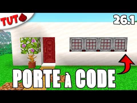The ULTIMATE coded door in Minecraft (easy) - [Minecraft Redstone Tutorial]