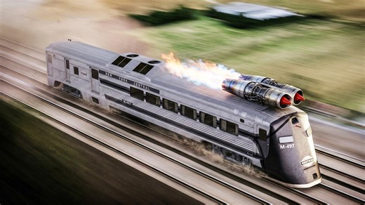 America’s jet train record that still stands - M-497 Black Beetle