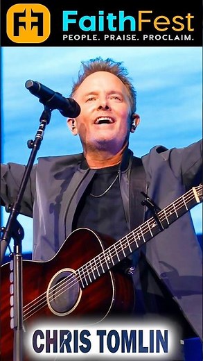 💥Chris Tomlin - Amazing Grace (My Chains Are Gone) - FaithFest 2023 (Live) #amr #christomlin