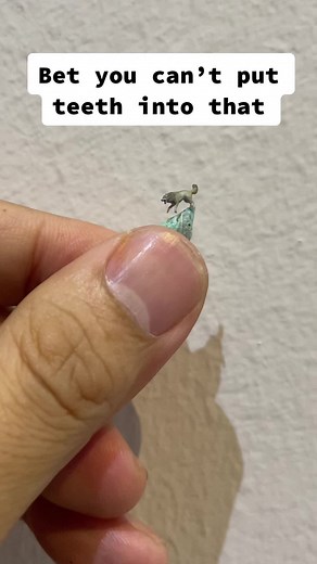 Creating Microscopic Wolf Teeth: A Delicate Process