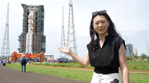 Tianzhou-9 rolls out! China's latest space supply ship on the move