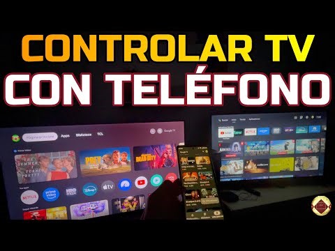 Cómo manejar televisor con teléfono móvil Controlar Smart TV con celular Control Smart TV with Phone