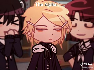 The omega and his Alpha #?gachallife💜même #omegaverse #bl | Alpha And Omega
