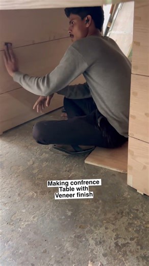 Making Confrence Table#VENEER Finish