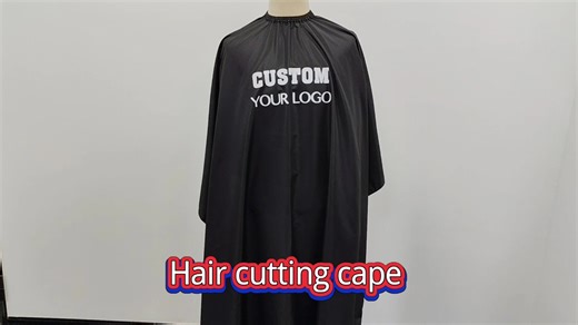Professional Salon Barber Cape Hairdressing Waterproof Hair Cutting Cape with Adjustable Snap Closure Salon Hair Stylist Cape