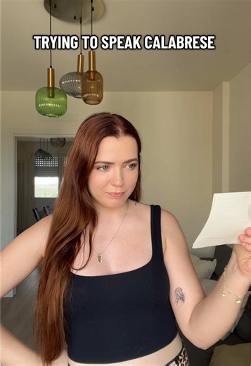 Trying to Speak Calabrese: A Fun Language Challenge