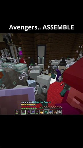 the most epic battle yet.. 😱🔥 #minecraft #minecraftmemes