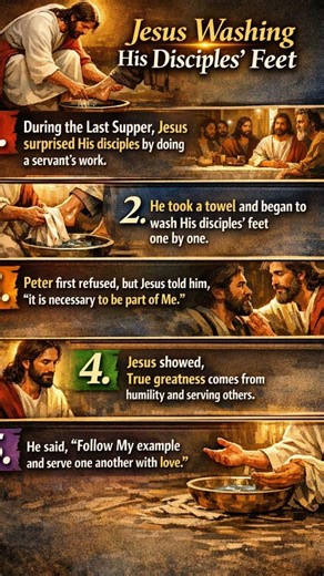 Jesus Washing His Disciples Feet.