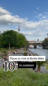 ✨What to do in Berlin Mitte in Summer✨ Wondering where to go in Berlin Mitte? Check out these 10 places: 1. Dance salsa or tango in Monbijoupark @strandbarmonbijou 2. Enjoy the view of the historic center on the rooftop terrace of the Humboldt Forum @humboldtforum 3. Relax in a little green oasis at Cafe Bravo @cafe_bravo_kw 4. Visit Berlin’s historical harbour 5. Dinner and drink on Torstraße or Auguststraße 6. Enjoy the close view of the TV Tower and the city center from the rooftop terrace of