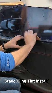 DIY Install | Static Cling Window Tint is TOO EASY