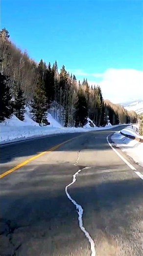 Top Of The Rockies Scenic Byway in the Snowy Rocky Mountains