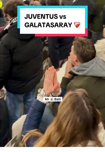 Juventus Fans Witness Heartbreak Against Galatasaray