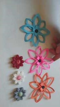 “How to Make a Beautiful Handmade Flower | Easy DIY Tutorial” #diy #easypaperflower #papercraft
