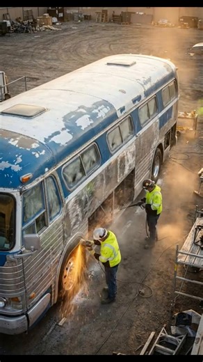 Abandoned Bus to Luxury Penthouse! 🚌✨