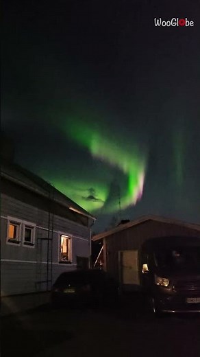 Aurora Lights Dazzle the City Center with Magical Colors || WooGlobe