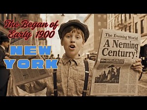 1900s America – A Forgotten World Recreated in Cinematic Detail