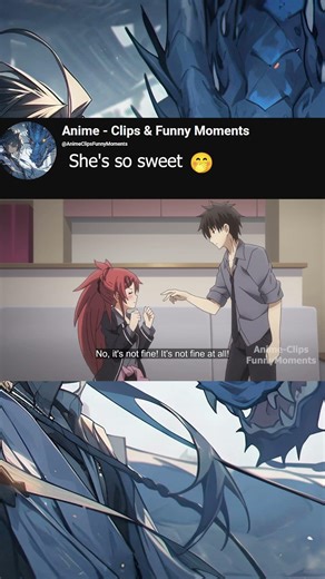 His sister is very sweet 😊 #anime #edit #amv #shorts