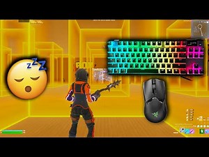 [1 HOUR] ASMR Keyboard Sounds ☀️ ASMR ⭐ Fortnite Gameplay 360FPS
