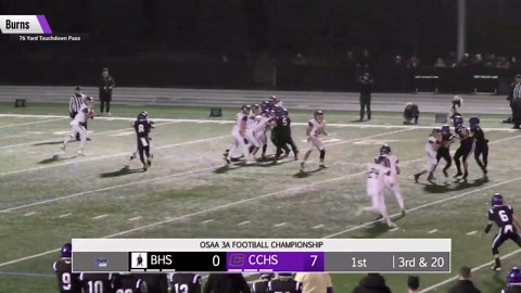 Burns vs Cascade Christian football highlights 11-29-2025