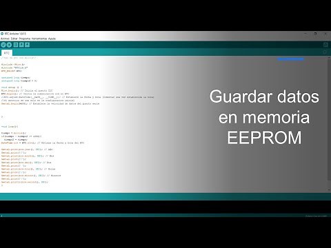 Como usar la memoria EEPROM de Arduino