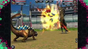 Jurassic Park Builder - Battle Arena (Stage 1 to 50) : All DINOSAURS HD