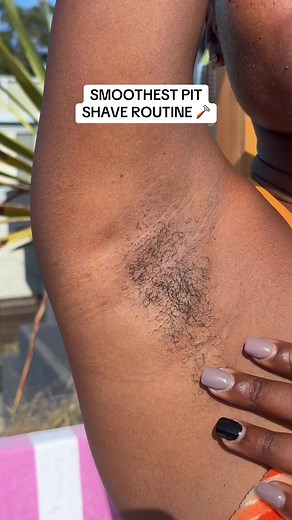 how to shave your pits 🪒✨ #trulybeauty #shave #beauty #bodycare #glowyskin