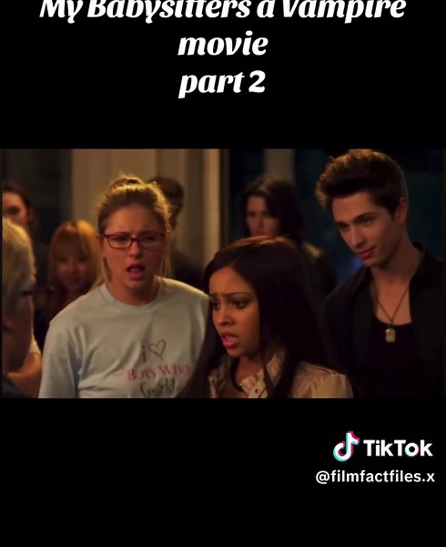 Take a break and watch My babysitters a Vampire movie🥰 part 2 #fy #viral #foryou #movie #mybabysitterisavampire