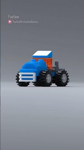 LEGO Mini Blue Race Car Build! 🚗 Fast & Easy Tutorial!