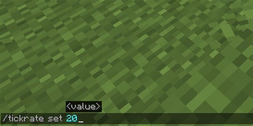 FabricTickRate (Slow motion & Fast forward) Minecraft Mod