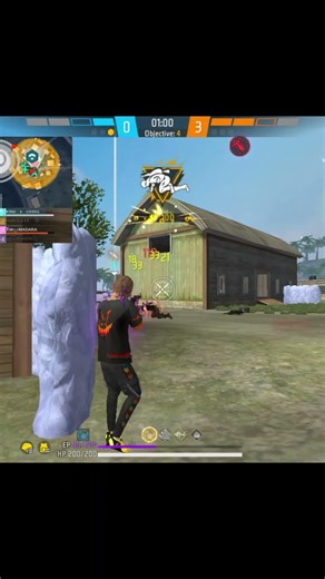 gameplay and song Vibe..😎✨✨✨#freefire #freefireclipes #1vs4 #like#trending #short #tvk #shorts