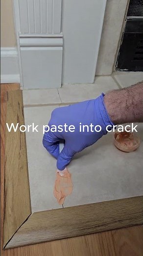 Tile crack repair