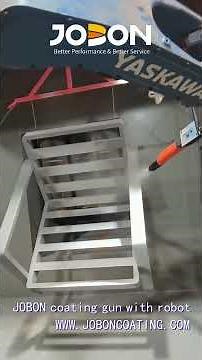 Robot automatic powder coating chair