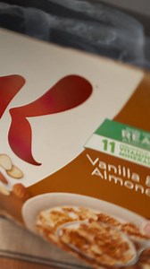 Real almonds and whole grain flakes. And delicious, vanilla flavored milk as a bonus treat. | Special K