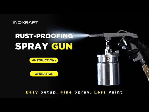 InoKraft Education Center - Rust-proofing Spray Gun Standard - Insturction & Operation