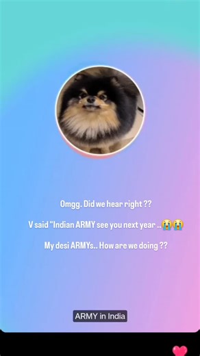 BangtanByFate on Instagram: "Indian BTS ARMYs how are you doing??"