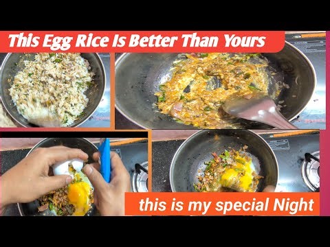 10 Minute Egg Rice The Easiest Egg recipe for Lazy Nights